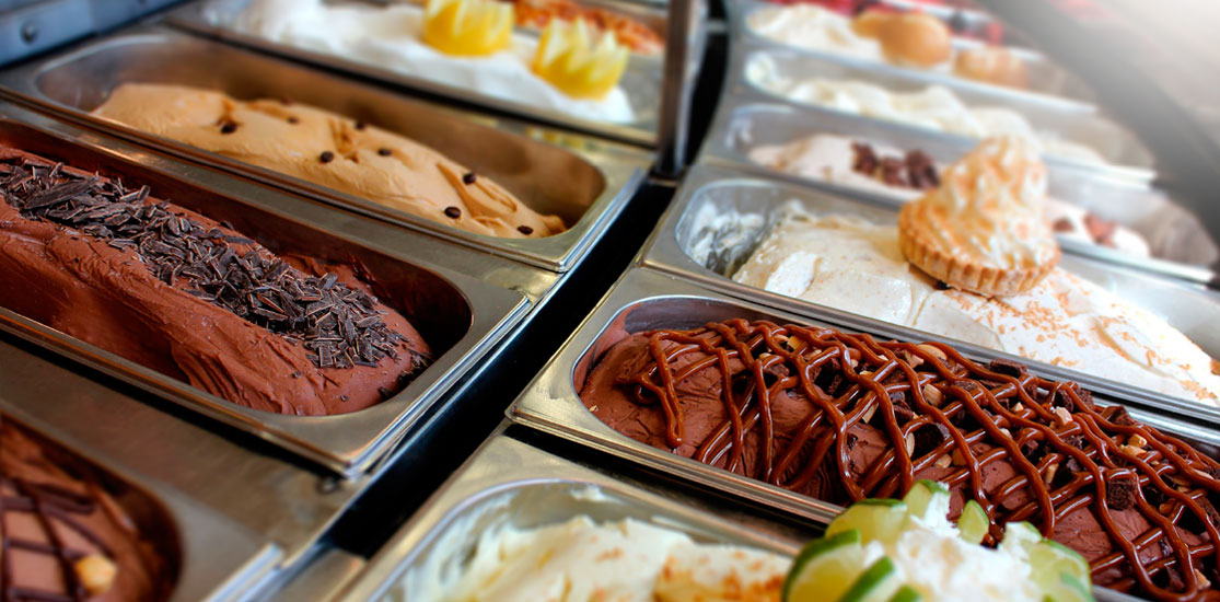 gelateria artigianale logo insegna design canavese torino