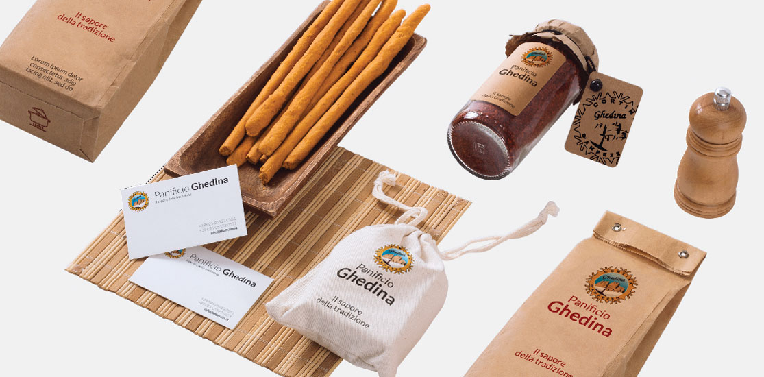 packaging etichette panificio farine preparati