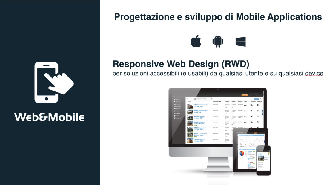 presentazioni design studio web mobile responsive mobile app