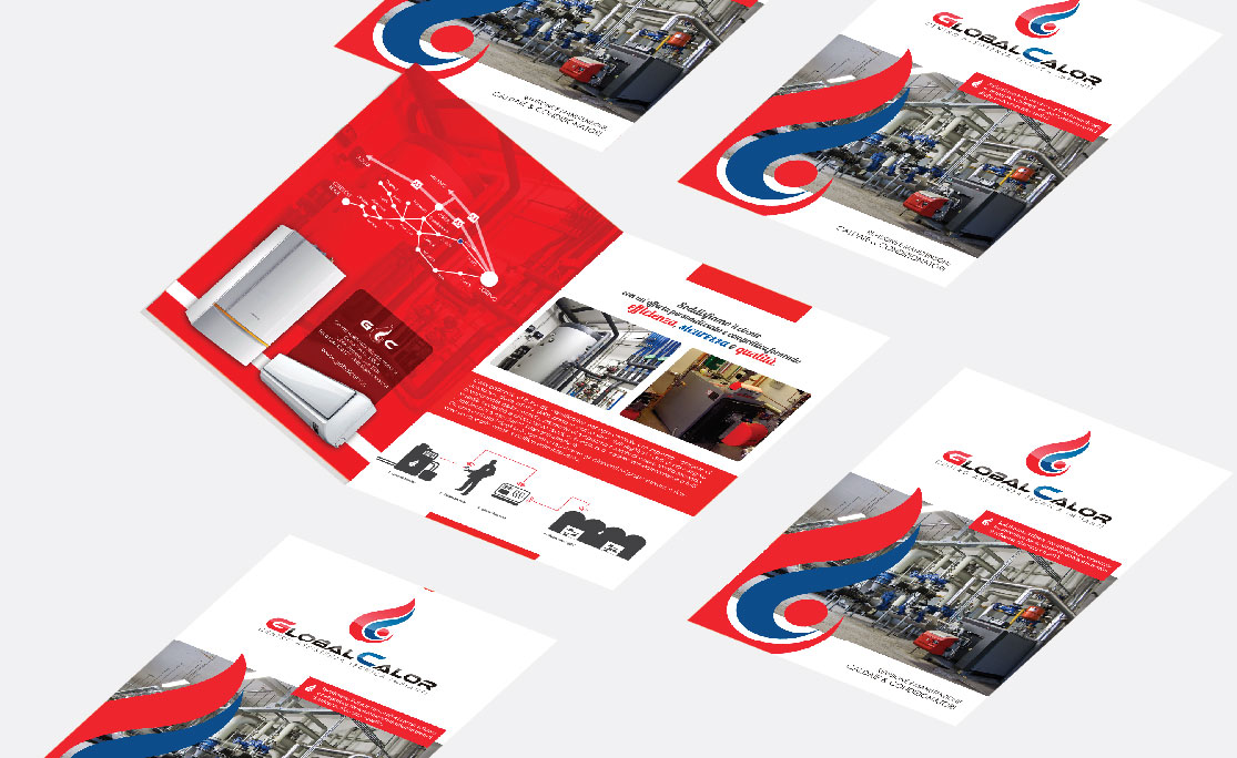 realizzazione cartelline prubblicitarie torino canavese global calor