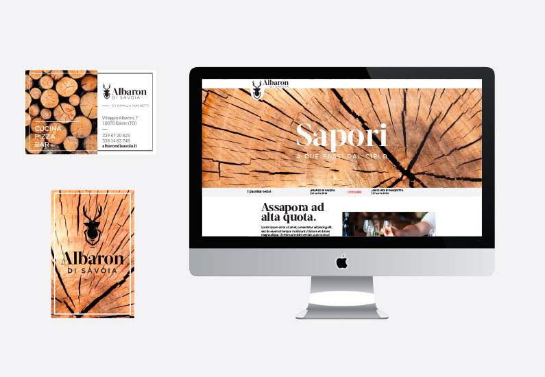 sito web ristorante pizzeria web design food torino canavese