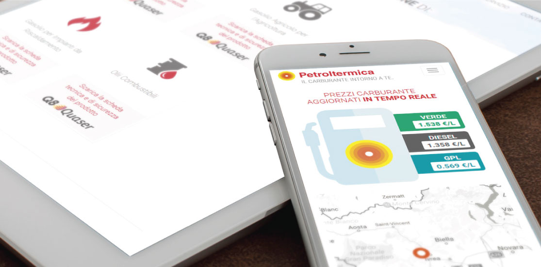 integrazione tokheim prezzi carburanti online wordpress sito web prodotti petroliferi