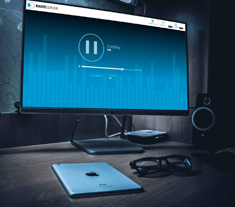 player design software personalizzato php streaming mp3 icecast2